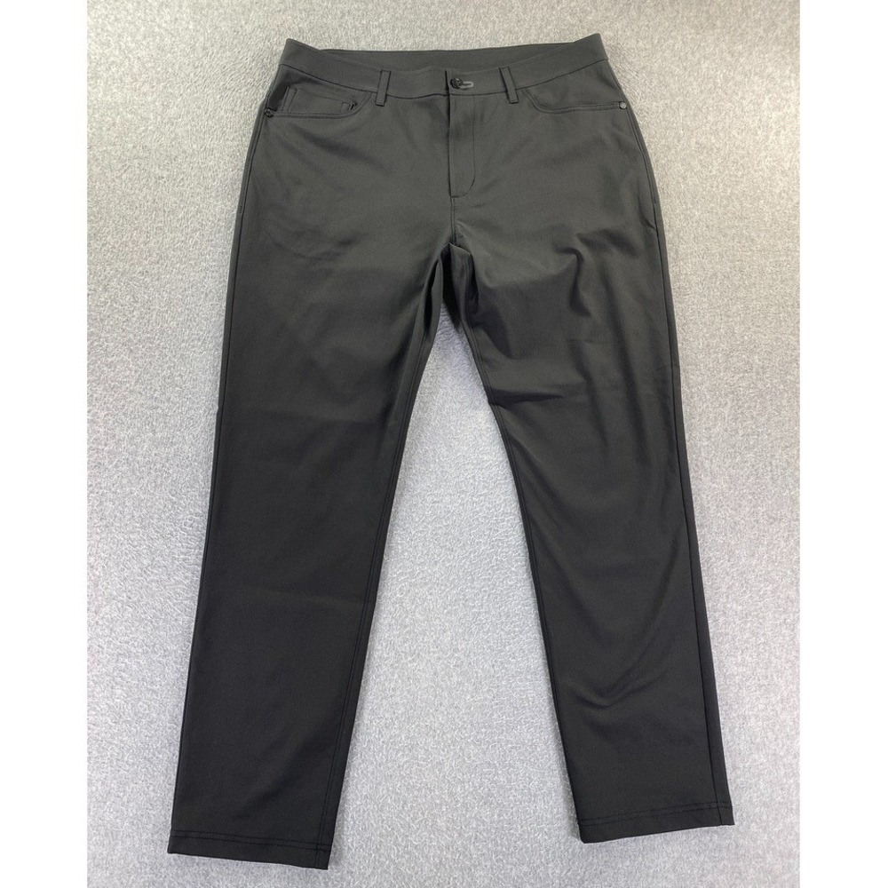Public‎ Rec Men's 35x32 Dealmaker Casual Comfort Stretch Golf Chino Pant Black